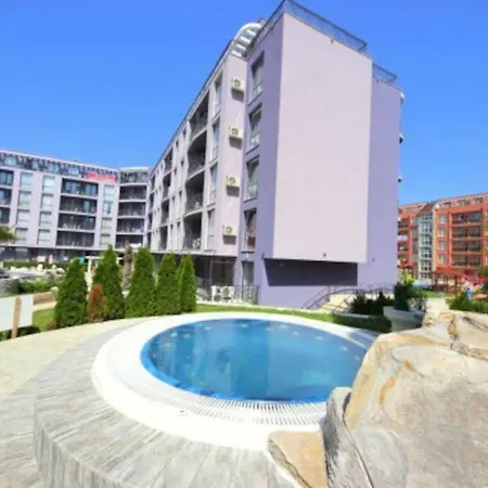 Apartello Modern Studio Rainbow 3 - Cacao Beach Lejlighed Sunny Beach